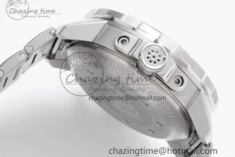 MIROTIME 0427 Aquatimer Chrono SS V6SF 1:1 Best Edition Blue Dial on SS Bracelet A Modern 7032